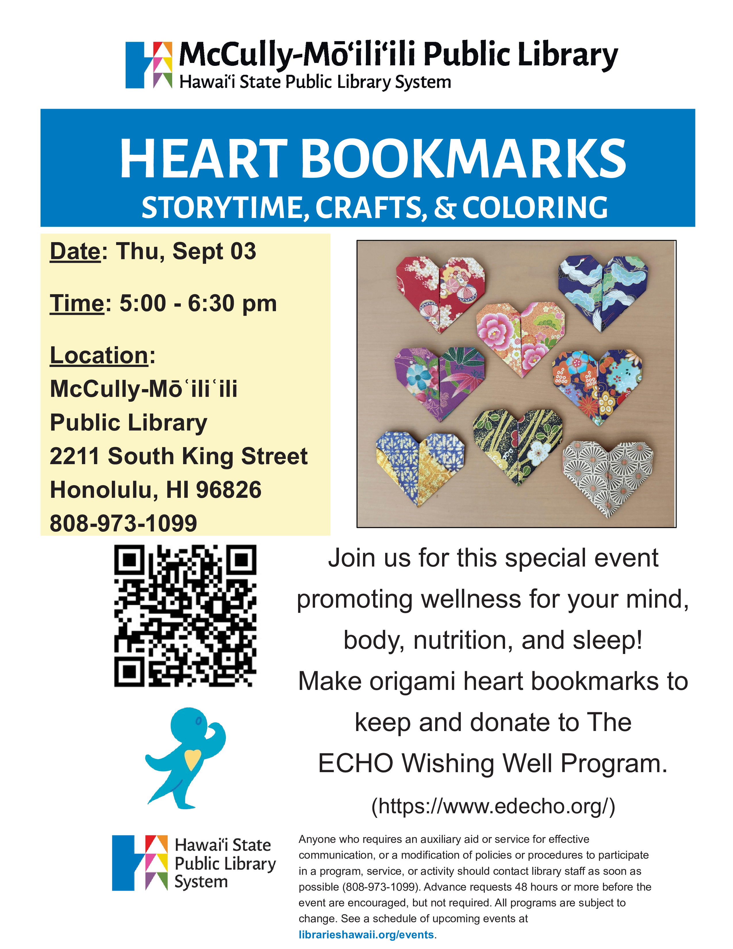 Library Event Flyer