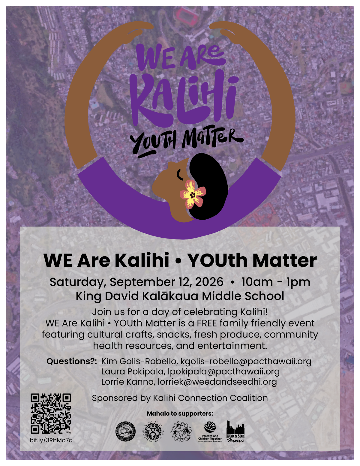 We Are Kalihi Event Poster