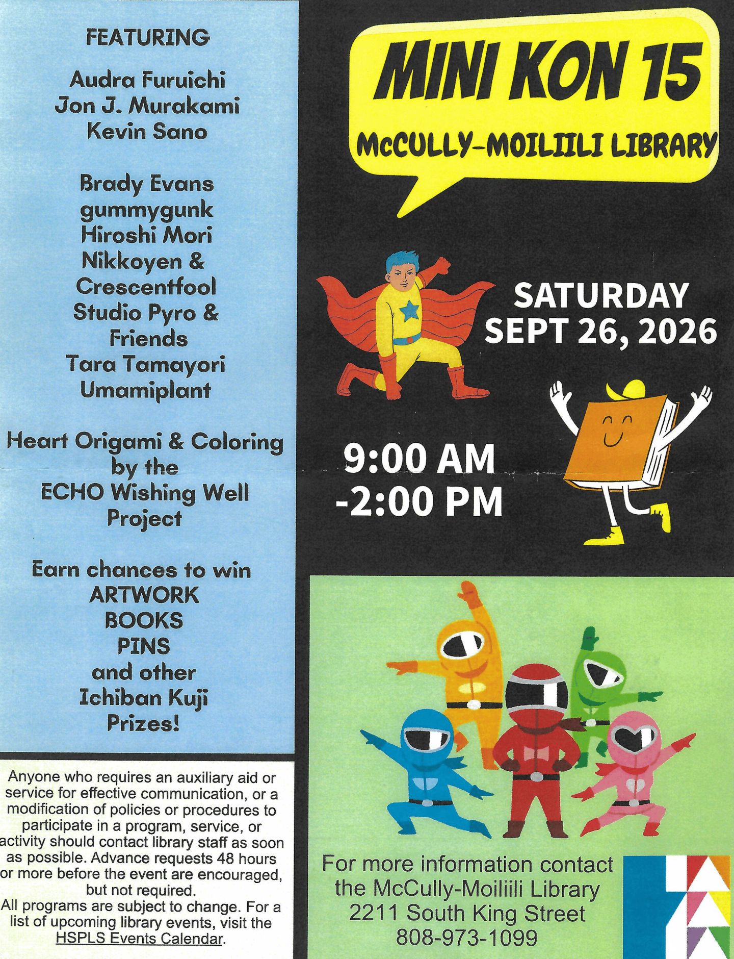 Mini Con 15 Poster